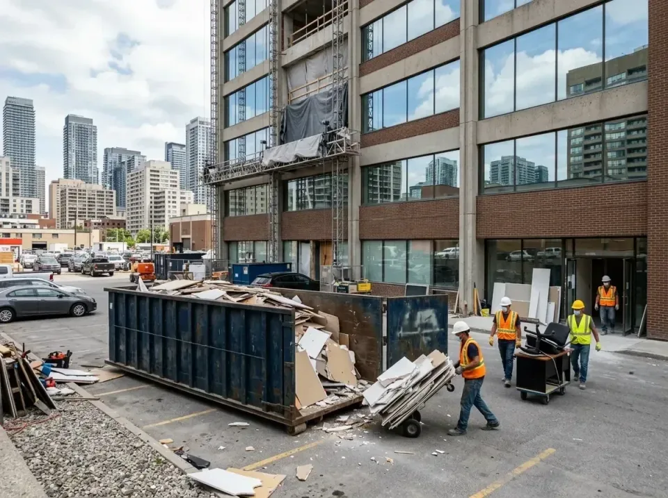 commercial-office-renovation-w-002 — Why Choose USA Dumpster Pros for Your Roofing, Siding & Drywall Debris in Orting, Roll-…