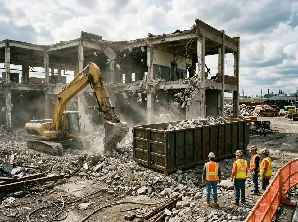 demolition-site-debris-contain-006 — frequently asked questions, Roll-Off Dumpster Rental in United States